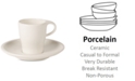 Villeroy & Boch Coffee Passion Collection Espresso Cup & Saucer Set